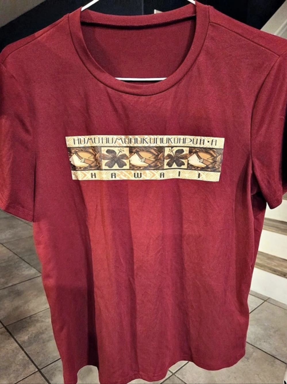 SHEIN Short Sleeve Graphic Tee in Red Size Small Like New